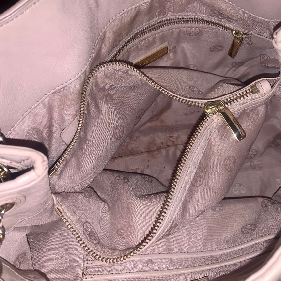 Tory Burch Marion Diamond Quilted Leather Tote - Picture 9 of 14